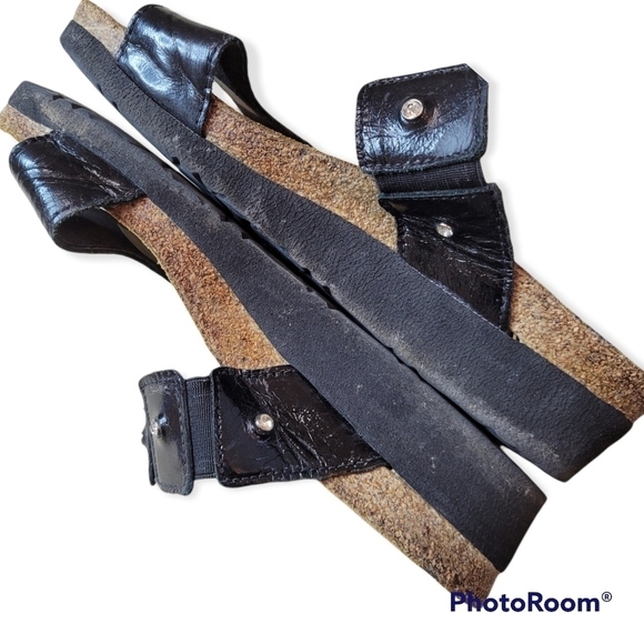 Naot Black Sandals Size 37 - Picture 3 of 4